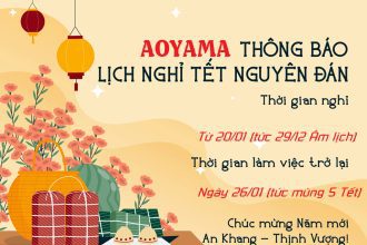 Thông báo lịch nghỉ tết nguyên đán Quý Mão 2023
