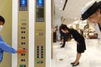 ĐỪNG vào thang máy đầu tiên ở Nhật Bản